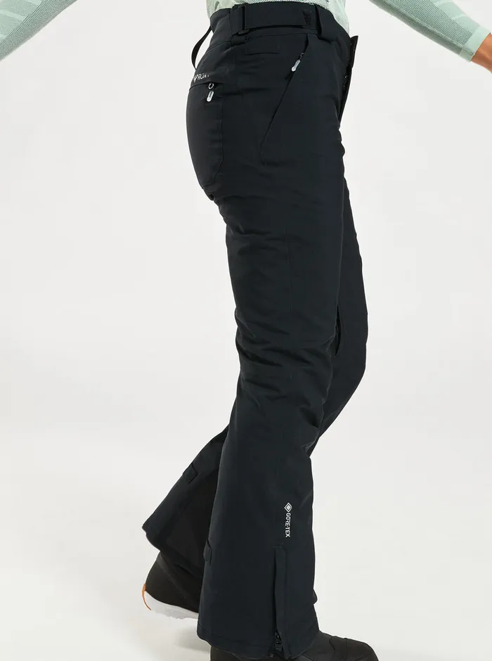 Roxy Snow Pants GORETEX Stretch Spridle Technical Snow Pants True Black 8211 Womens