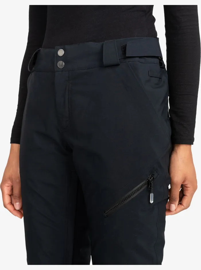 Roxy Snow Pants GORETEX Stretch Spridle Technical Snow Pants True Black 8211 Womens