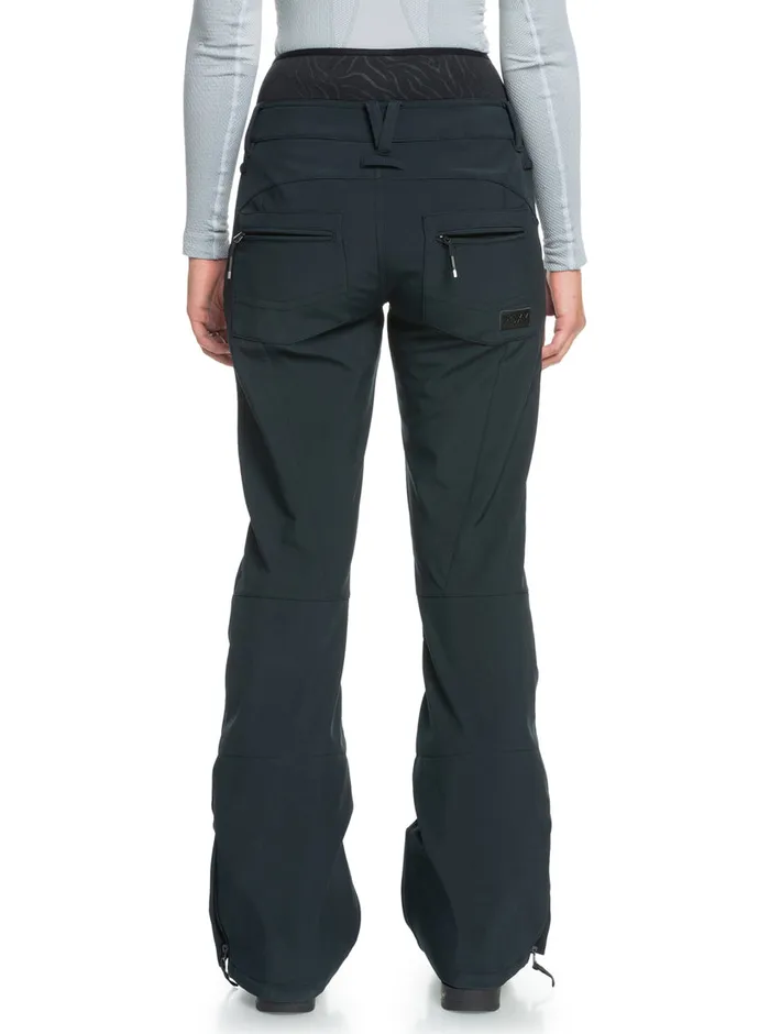 Roxy Snow Pants Rising High Technical Snow Pants True Black 8211 Womens