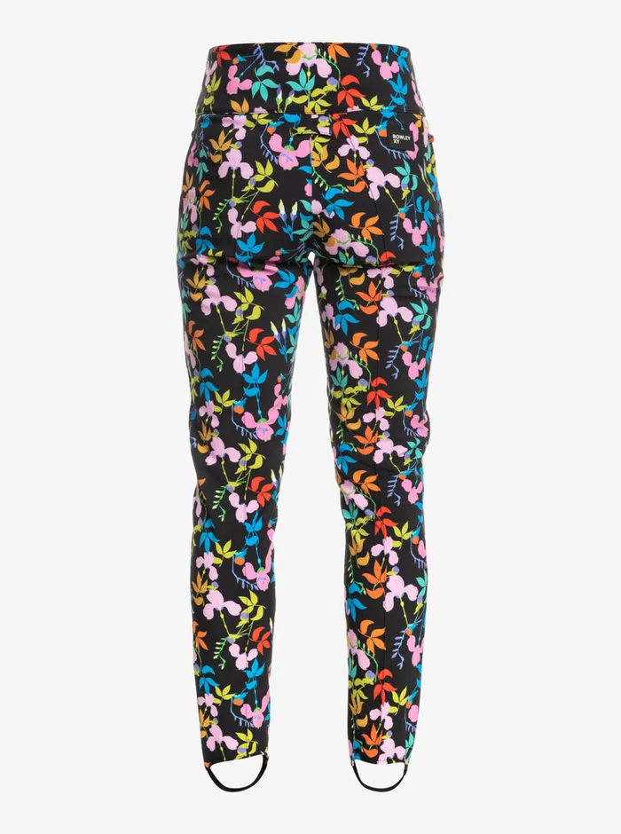 Roxy Snow Pants ROWLEY X Fuseau Technical Snow Pants True Black Multifloral 8211 Womens