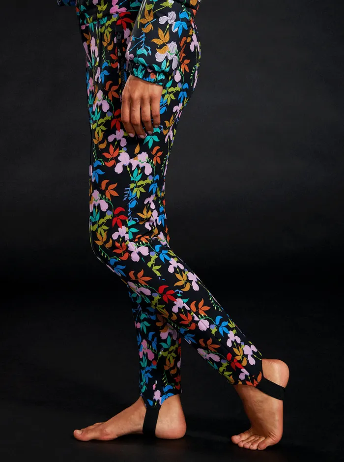Roxy Snow Pants ROWLEY X Fuseau Technical Snow Pants True Black Multifloral 8211 Womens
