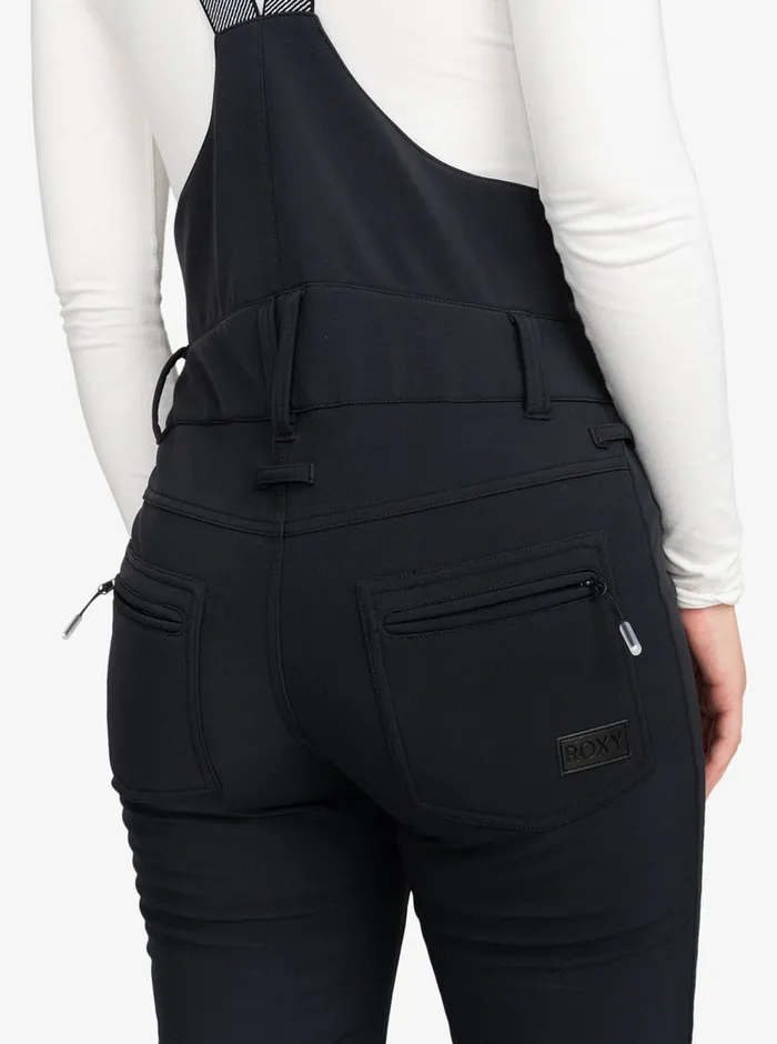 Roxy Snow Pants Summit Technical Snow Bib Pants True Black 8211 Womens