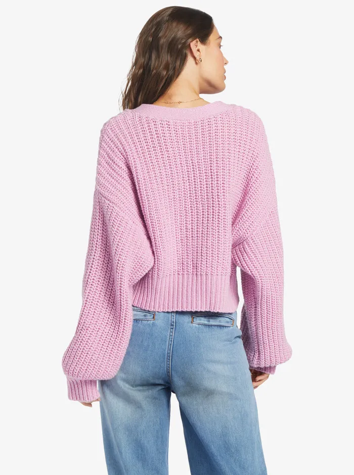 Roxy Sweaters Sundaze Sweater Pirouette 8211 Womens