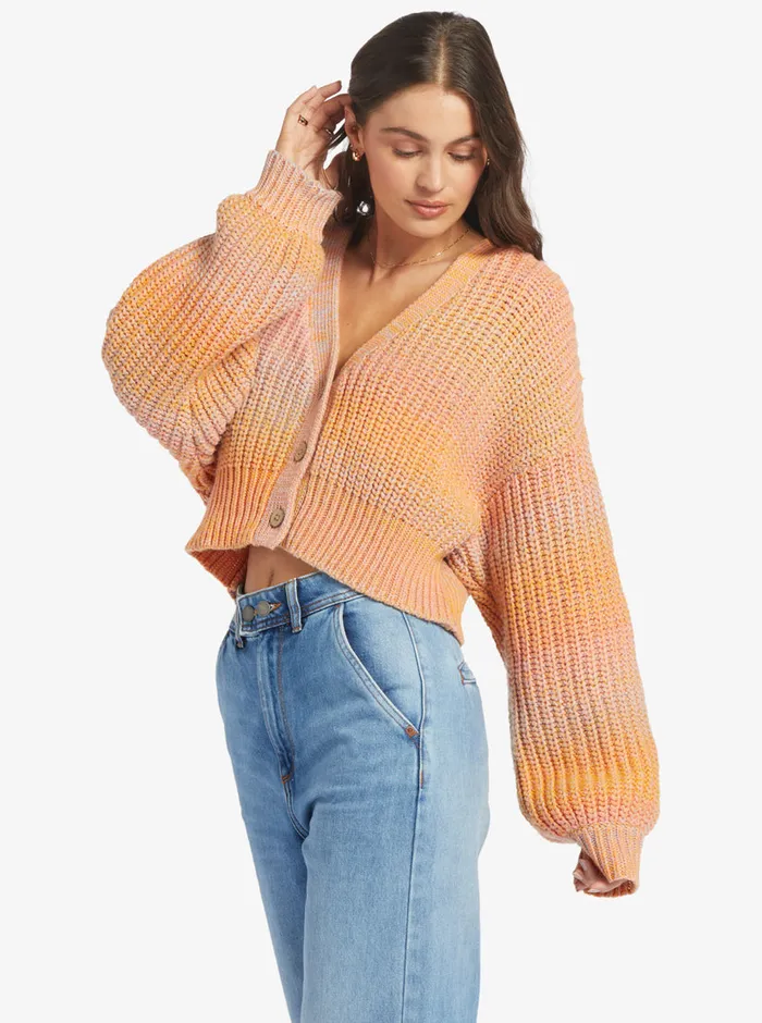 Roxy Sweaters Sundaze Sweater Sachet Pink Sunbean 8211 Womens