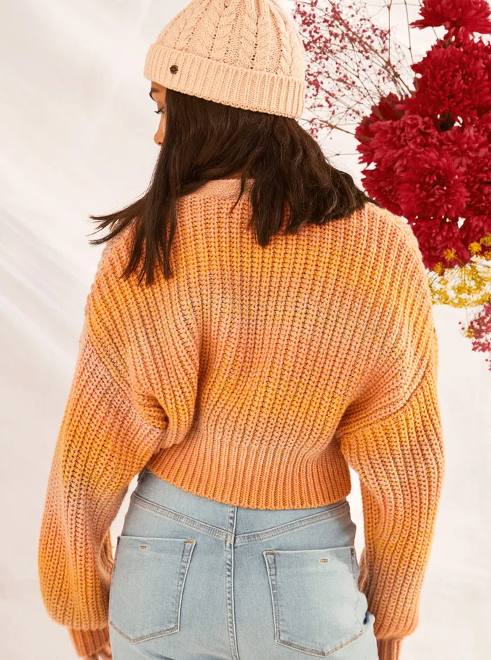 Roxy Sweaters Sundaze Sweater Sachet Pink Sunbean 8211 Womens