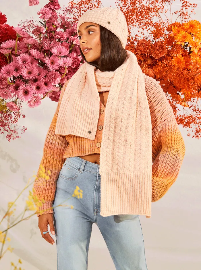 Roxy Sweaters Sundaze Sweater Sachet Pink Sunbean 8211 Womens