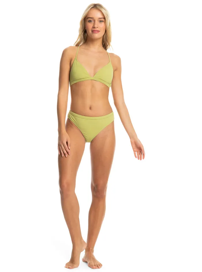 Roxy Swimsuits Pro The Snap Turn Cheeky Bikini Bottoms Fern 8211 Womens