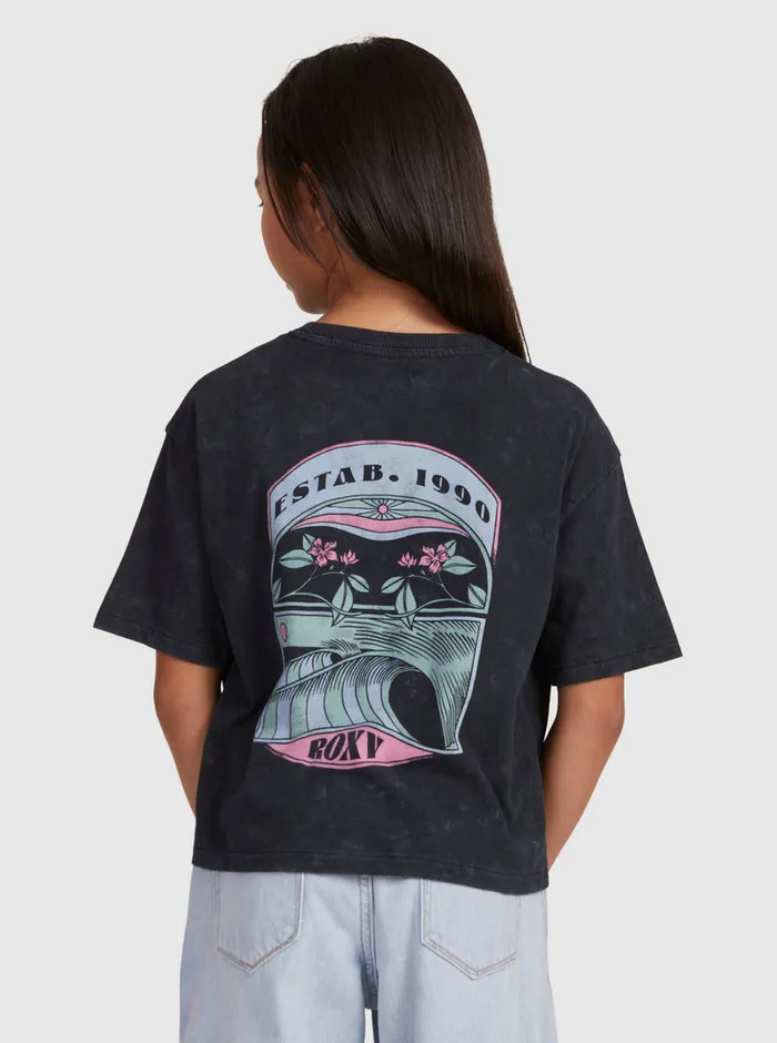 Roxy Tees and Tanks 416 Sun For All Seasons A TShirt Anthracite 8211 Girls