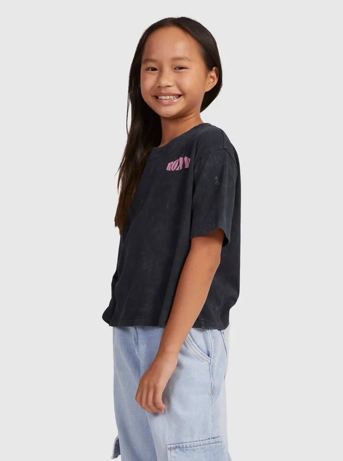 Roxy Tees and Tanks 416 Sun For All Seasons A TShirt Anthracite 8211 Girls
