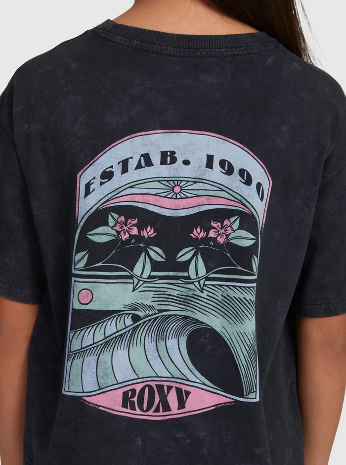 Roxy Tees and Tanks 416 Sun For All Seasons A TShirt Anthracite 8211 Girls