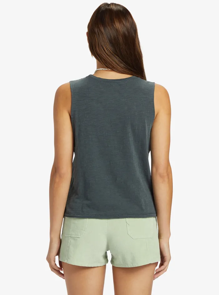 Roxy Tees and Tanks Beachy Days Muscle Tank Anthracite 8211 Womens