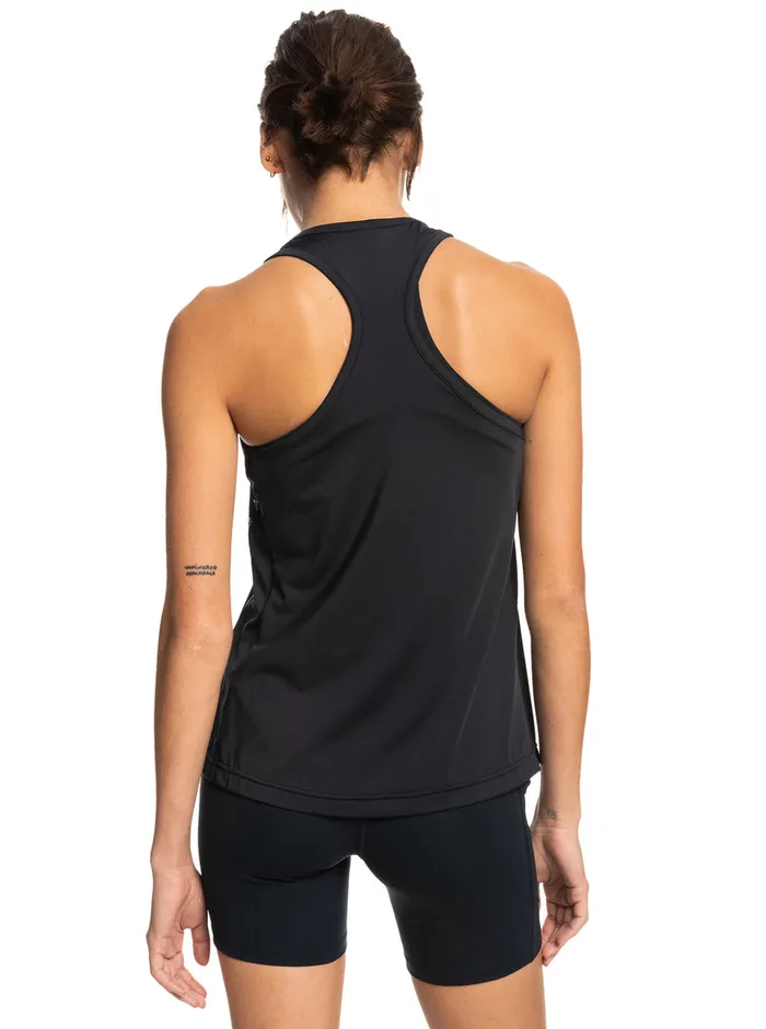 Roxy Tees and Tanks Bold Moves Technical Tank Top Anthracite 8211 Womens