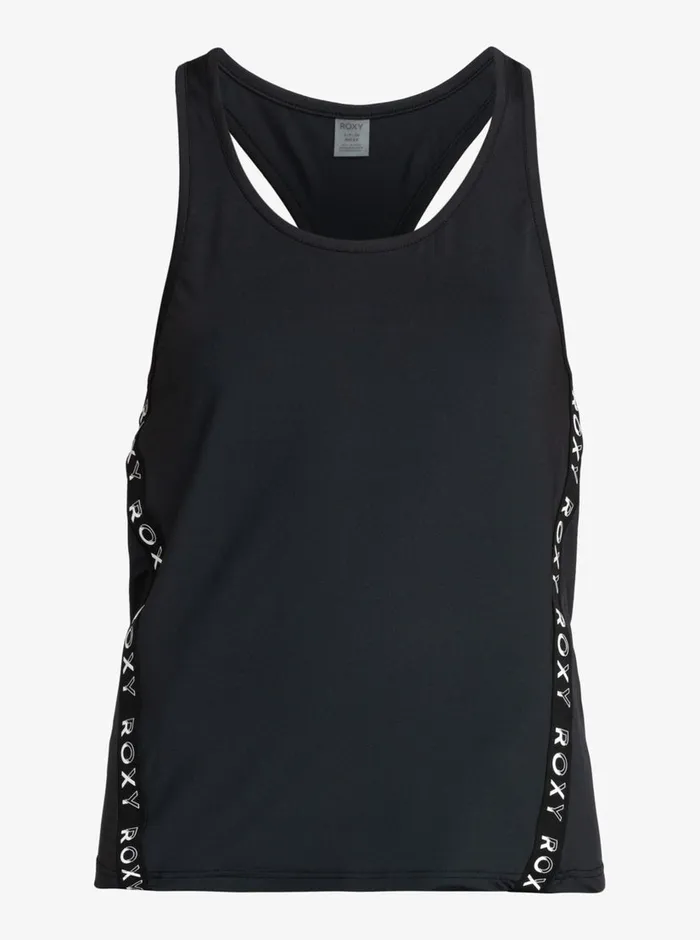 Roxy Tees and Tanks Bold Moves Technical Tank Top Anthracite 8211 Womens