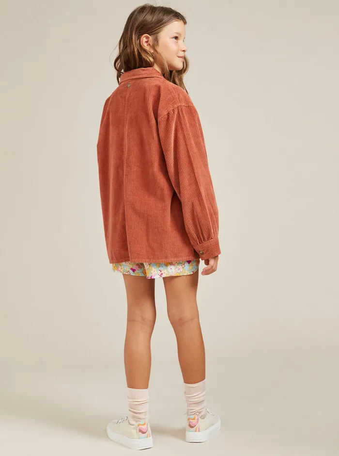Roxy Tops 416 Something Beautiful Solid Oversized Corduroy Shirt Cedar Wood 8211 Girls Roxy Tops 416 Something Beautiful Solid Oversized Corduroy Shirt Cedar Wood 8211 Girls