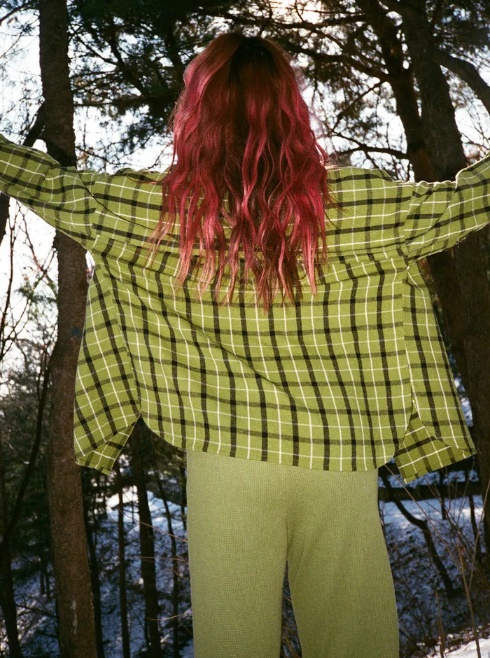 Roxy Tops Chloe Kim Oversized Flannel Shirt Iguana Platz Plaid 8211 Womens
