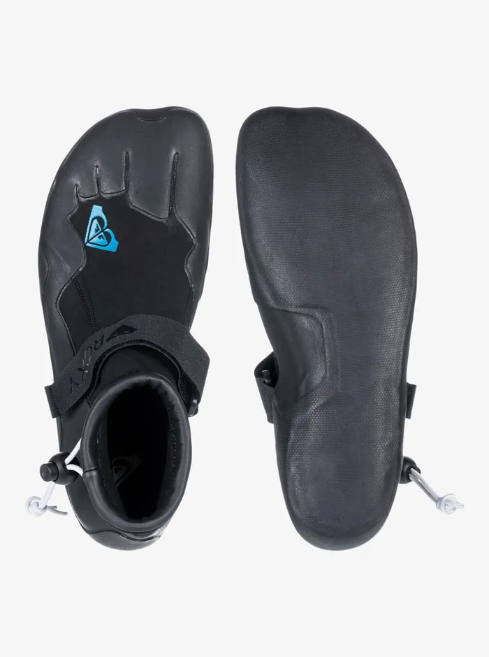 Roxy Wetsuits 2mm Swell Series Round Toe Wetsuit Reef Boots True Black 8211 Womens