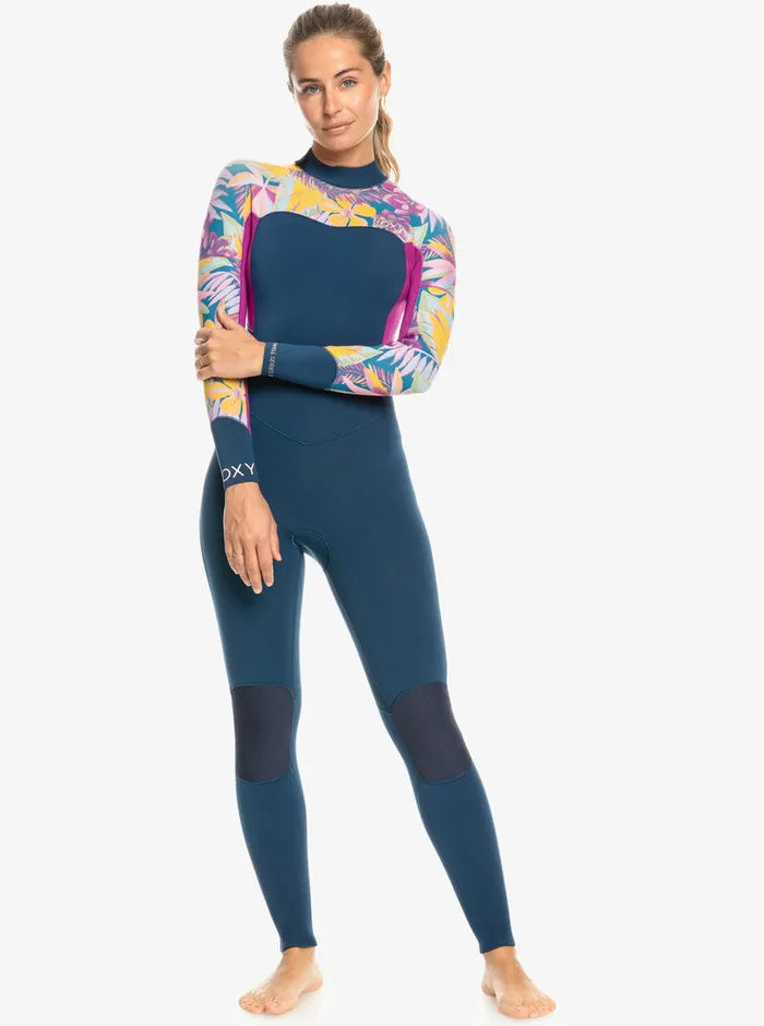 Roxy Wetsuits 32mm Swell Series Back Zip Wetsuit Anthracite Hot Tropics Swim Ax 8211 Womens Roxy Wetsuits 32mm Swell Series Back Zip Wetsuit Anthracite Hot Tropics Swim Ax 8211 Womens