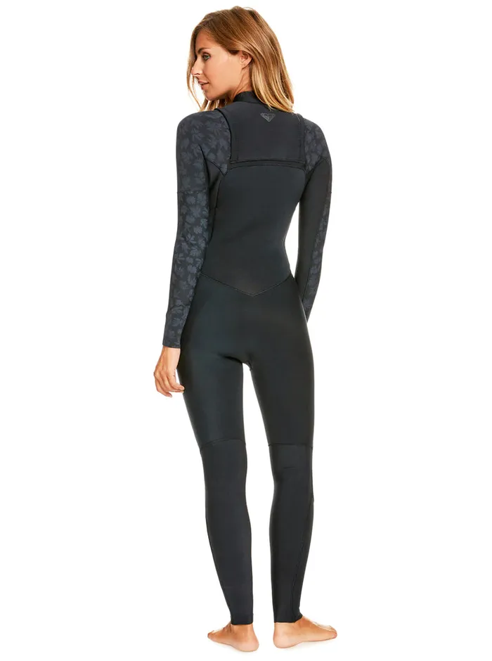 Roxy Wetsuits 32mm Swell Series Chest Zip Wetsuit Black 8211 Womens