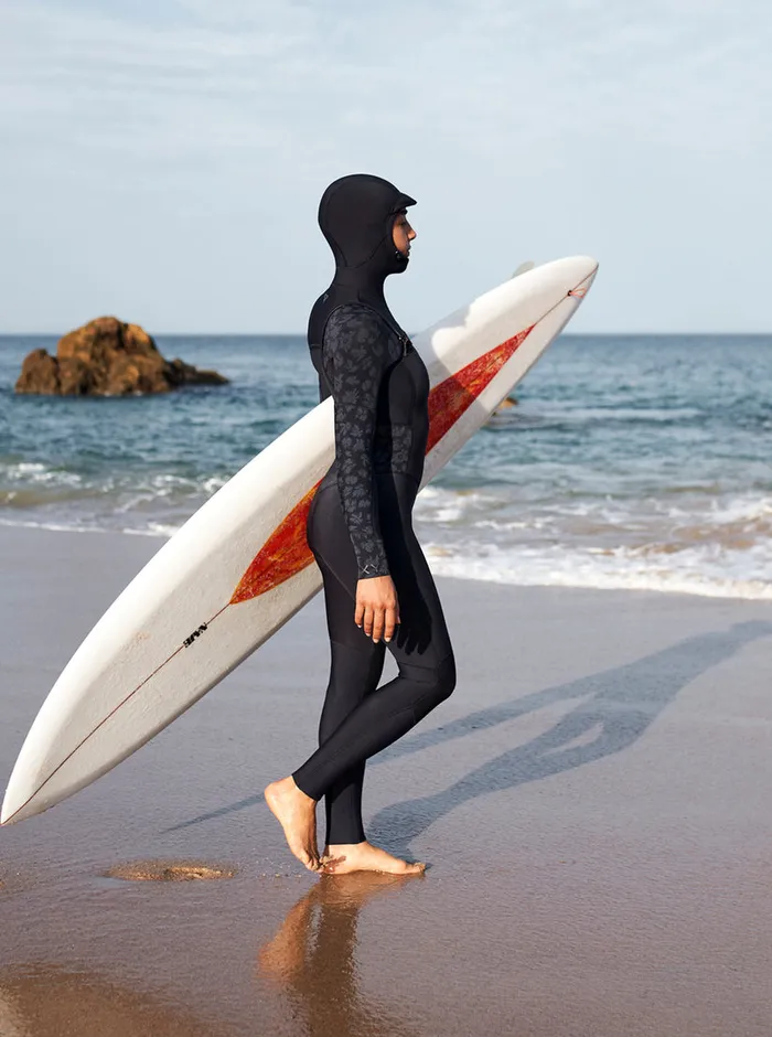 Roxy Wetsuits 543mm Swell Series Hooded Chest Zip Wetsuit Black 8211 Womens