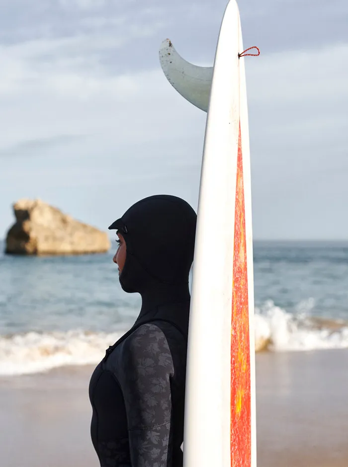 Roxy Wetsuits 543mm Swell Series Hooded Chest Zip Wetsuit Black 8211 Womens