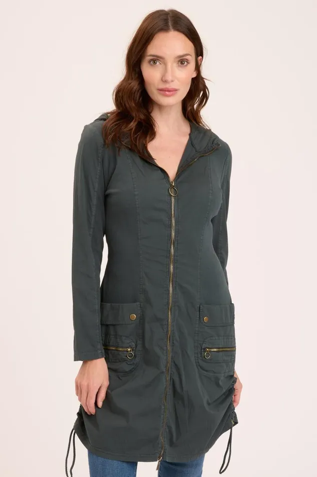 Rufino Jacket Dress Hawthorn Leaf Clothing XCVI Jackets