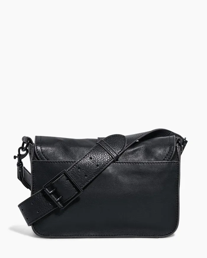 SaddleUp Crossbody Black With Shiny Black Women Aimee Kestenberg Crossbody Bags