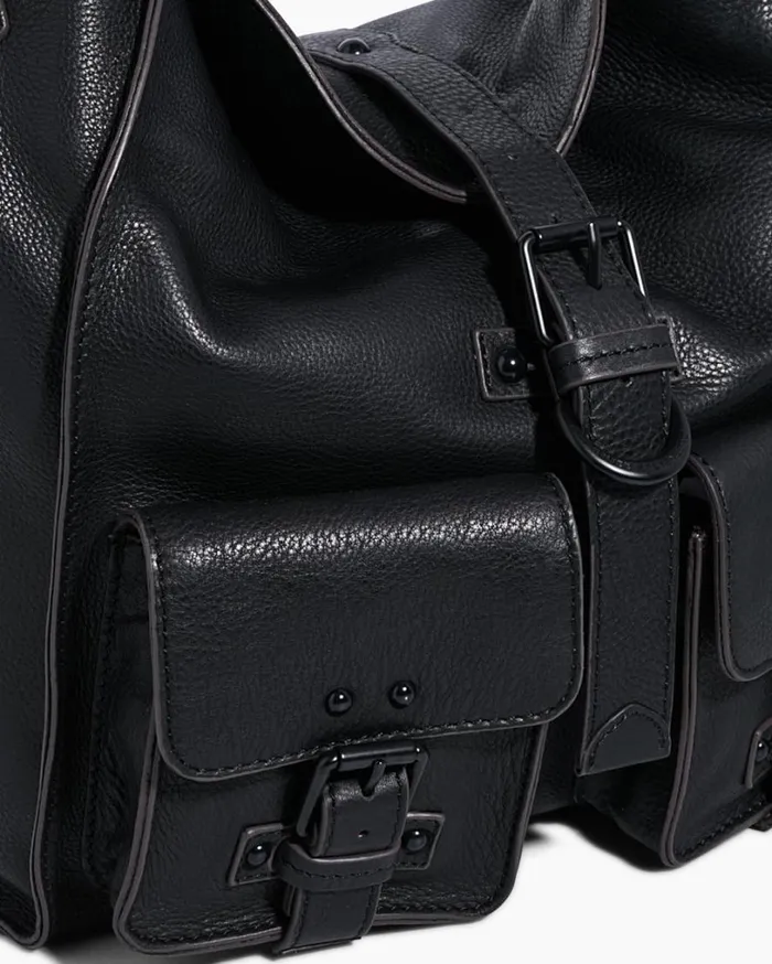 SaddleUp Hobo Black With Shiny Black Women Aimee Kestenberg Shoulder Bags