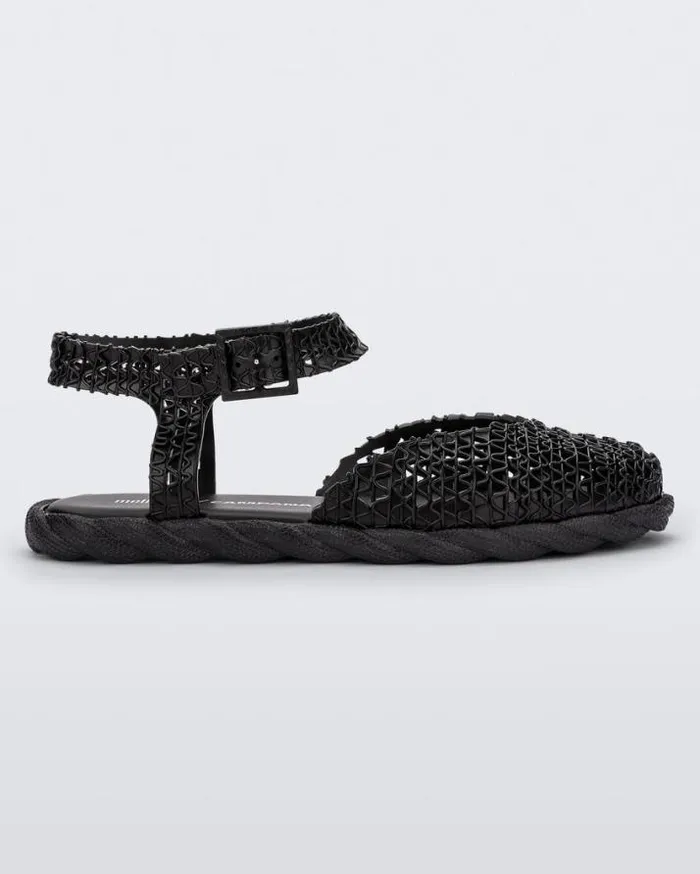 Sandals Women Melissa Campana Espadrille Black