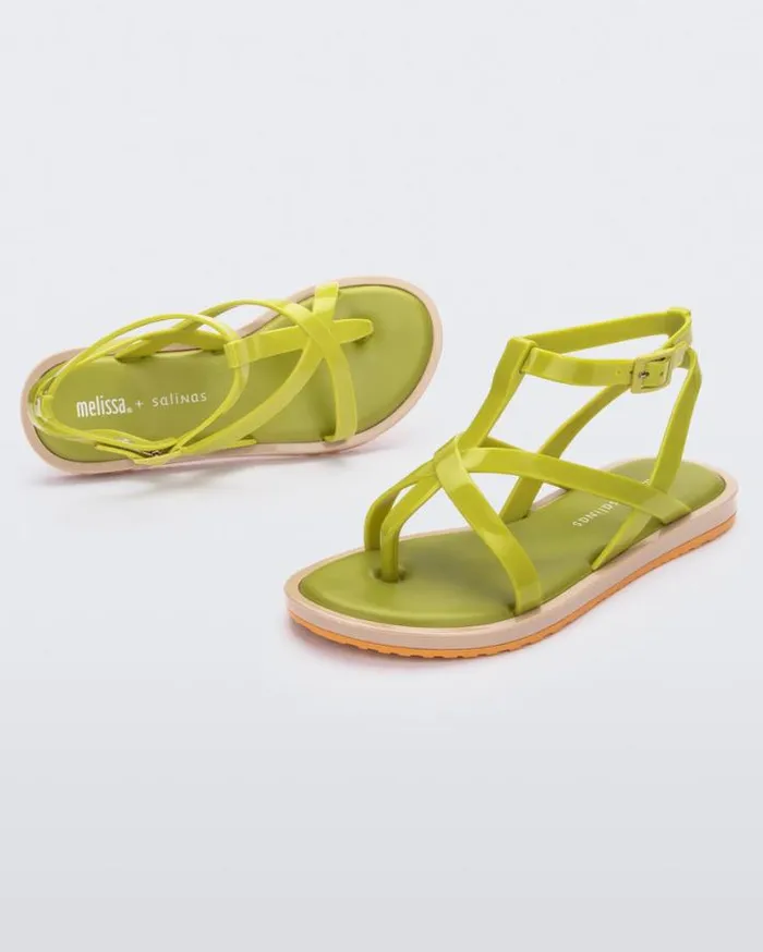 Sandals Women Melissa Cancun Green