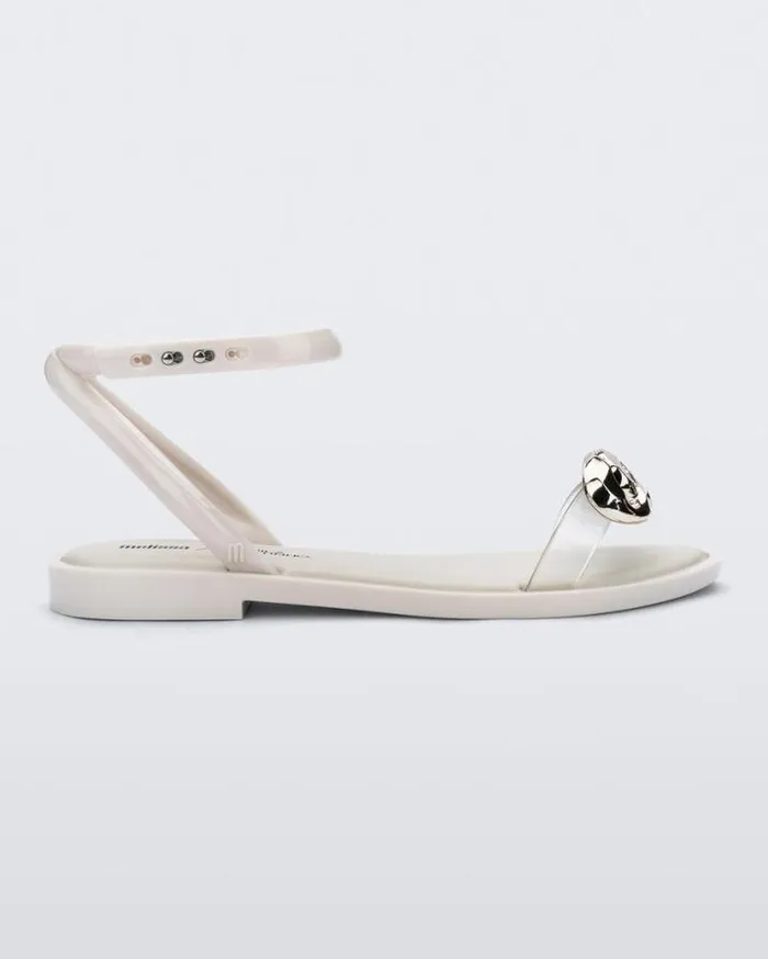 Sandals Women Melissa Dare Beigegold