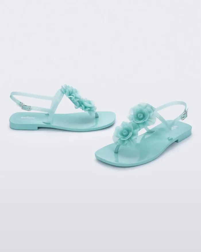 Sandals Women Melissa Harmonic Squared Garden Green