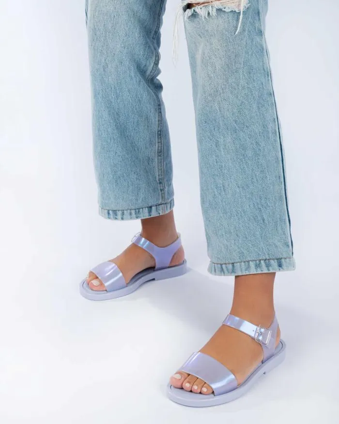 Sandals Women Melissa Mar Sandal Lilacblue Pearl