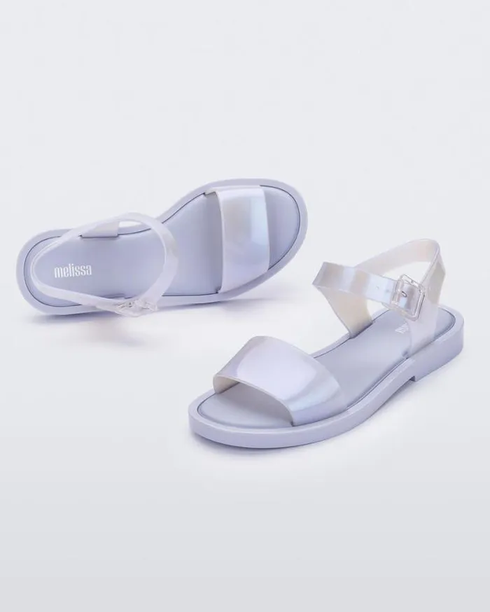 Sandals Women Melissa Mar Sandal Lilacblue Pearl