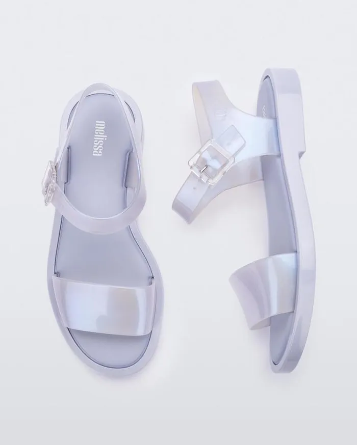 Sandals Women Melissa Mar Sandal Lilacblue Pearl