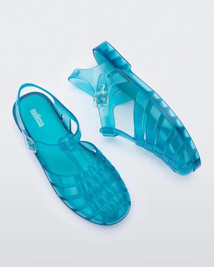 Sandals Women Melissa Possession Blue Clear