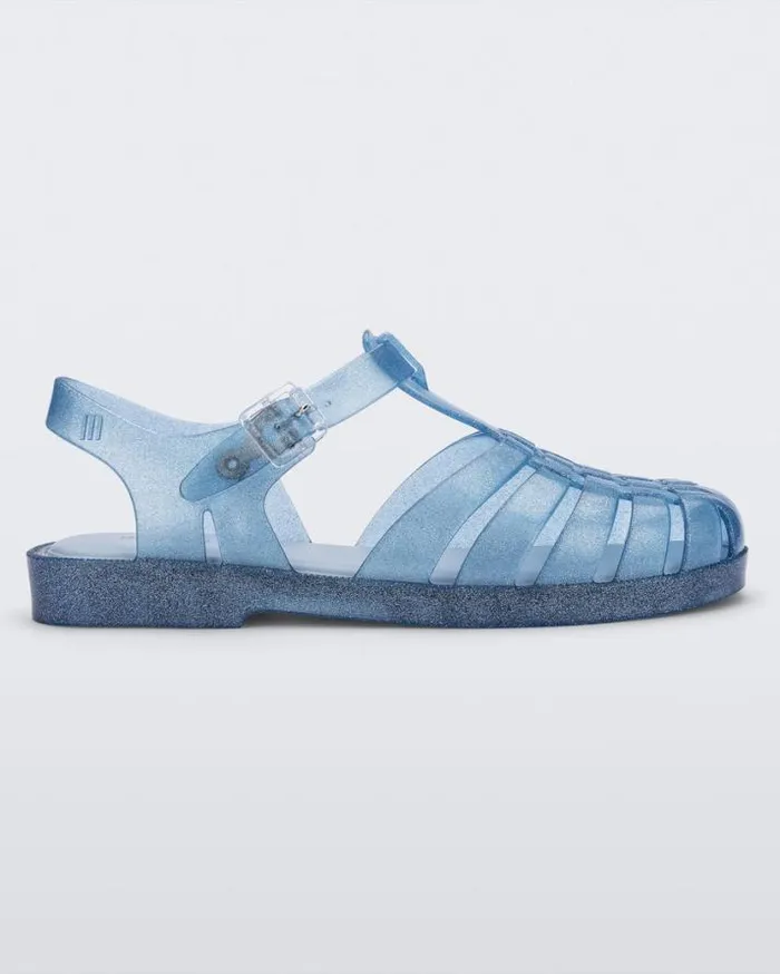 Sandals Women Melissa Possession Glitter Blue