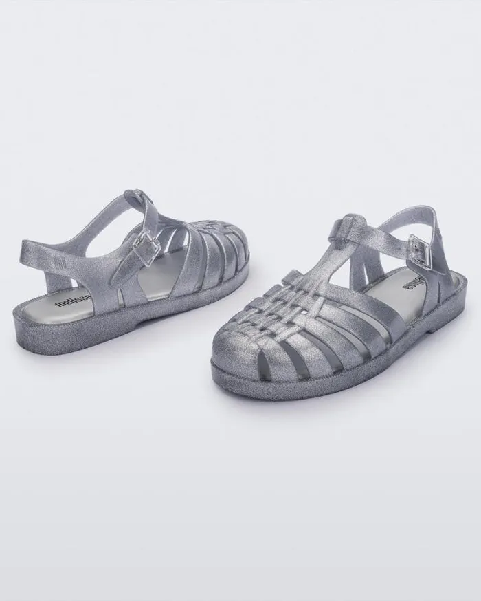 Sandals Women Melissa Possession Glitter Clear
