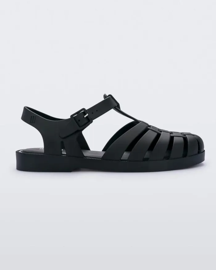 Sandals Women Melissa Possession Matte Black