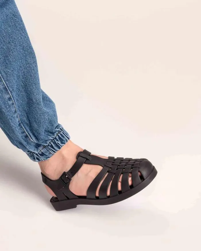 Sandals Women Melissa Possession Matte Black
