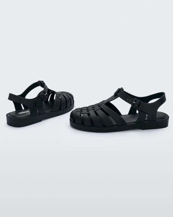 Sandals Women Melissa Possession Matte Black