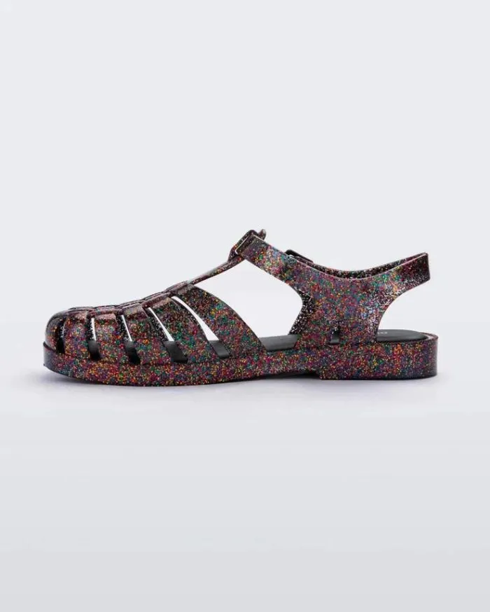 Sandals Women Melissa Possession Mixed Glitter Glass
