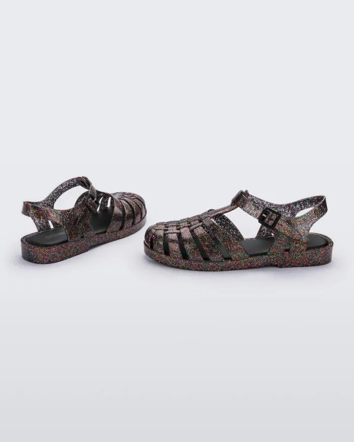 Sandals Women Melissa Possession Mixed Glitter Glass