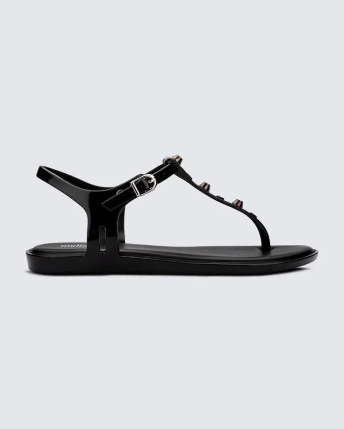 Sandals Women Melissa Solar Studs Black
