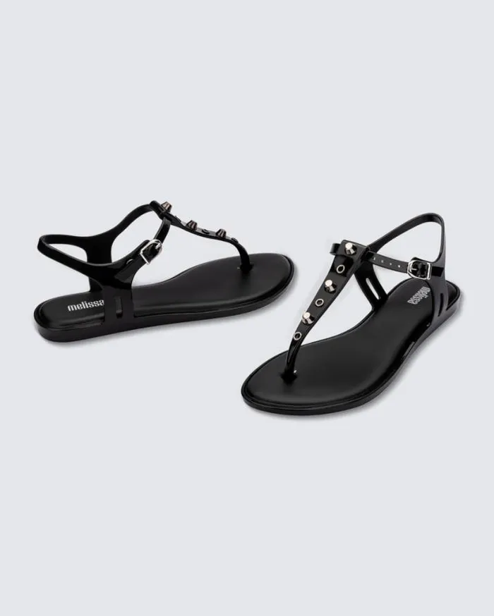 Sandals Women Melissa Solar Studs Black