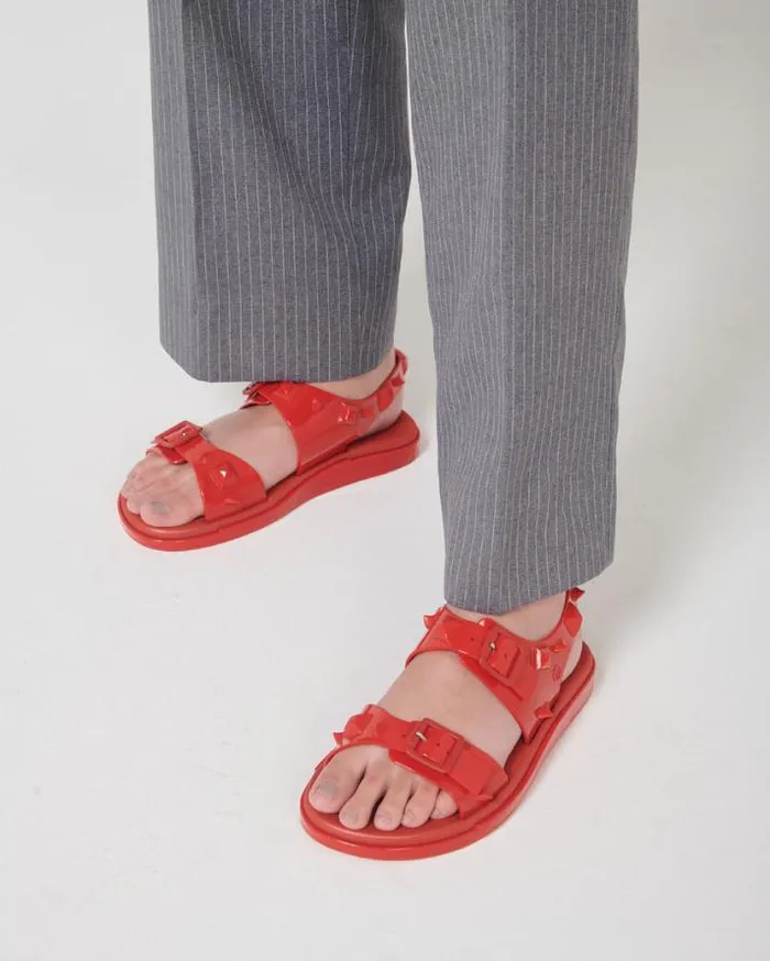 Sandals Women Melissa Spikes Sandal Red