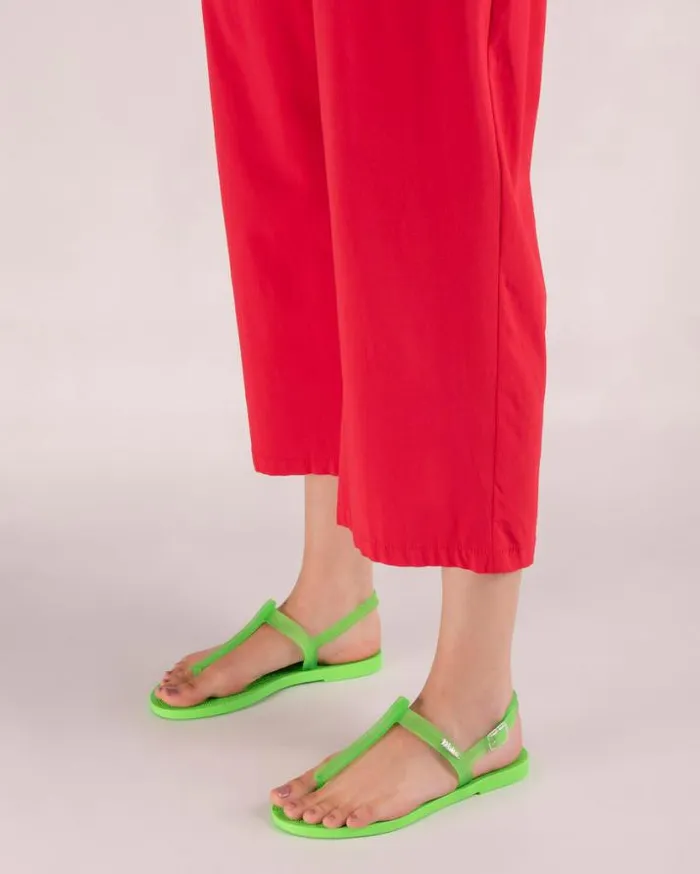 Sandals Women Melissa Sun Ventura Lime Green