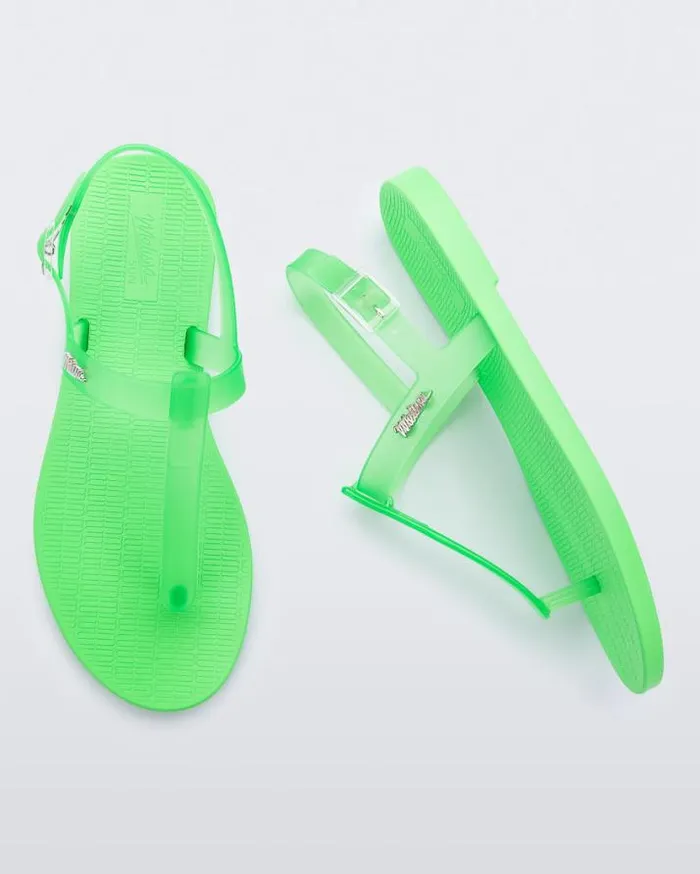 Sandals Women Melissa Sun Ventura Lime Green