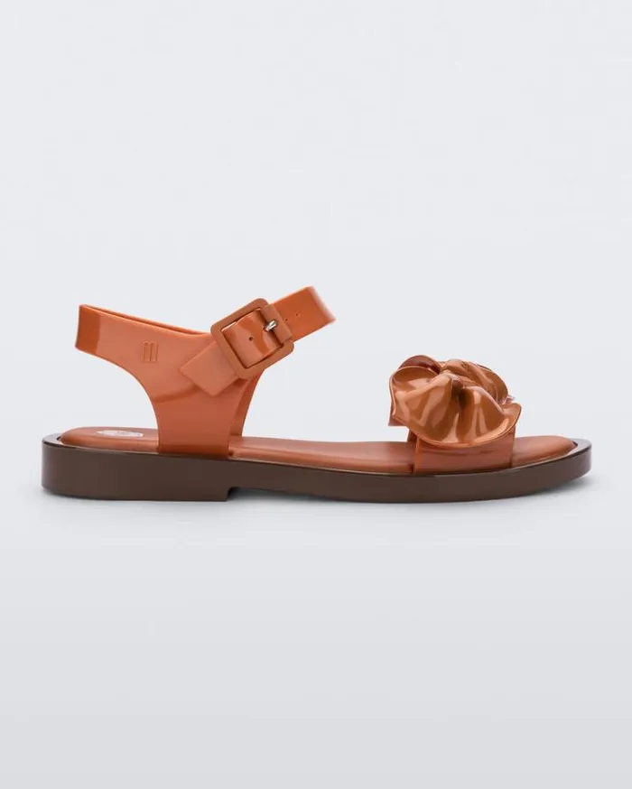 Sandals Women Melissa Tie Mar Sandal Brownorange