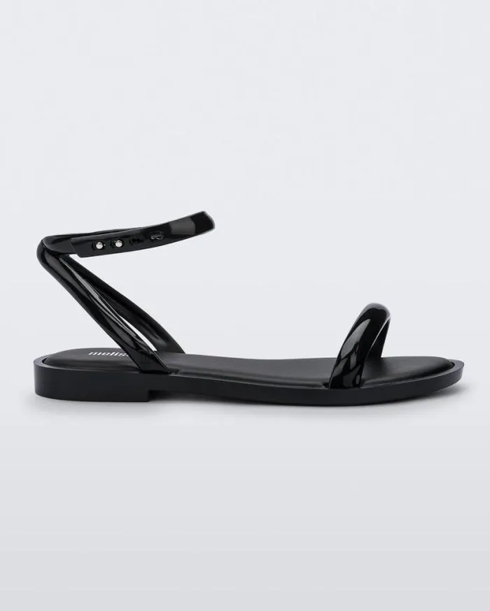 Sandals Women Melissa Wave Sandal Black