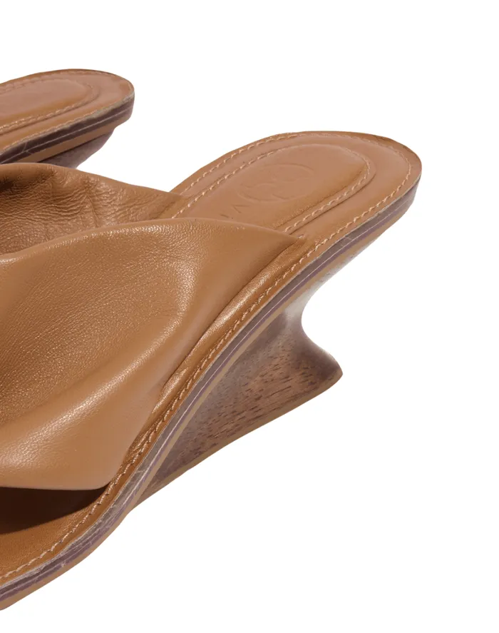 Sandals Women ViX Paula Hermanny Dahlia Mule 8211 Caramel